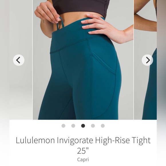 Lululemon Leggings 25” - Picture 10 of 10